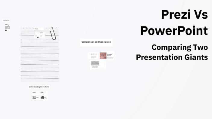 Prezi Vs PowerPoint by Aditi Pareek on Prezi