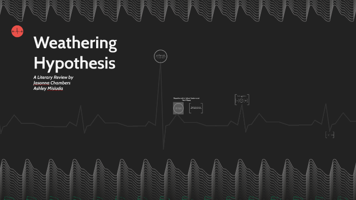 what is weathering hypothesis