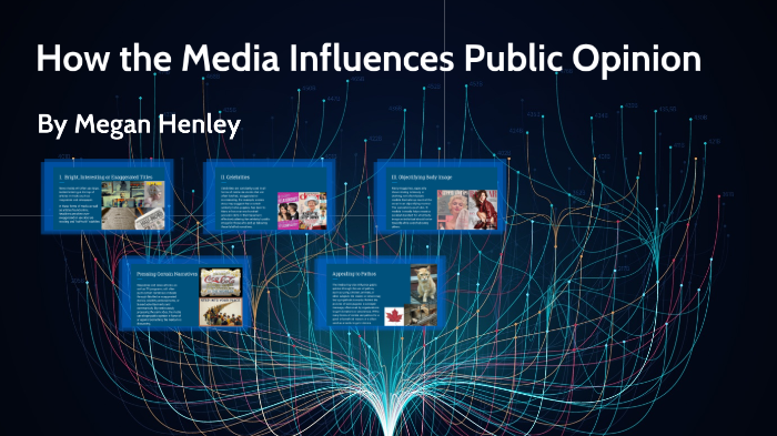 write a speech on how media influences public opinion