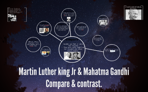 similarities between gandhi and martin luther king