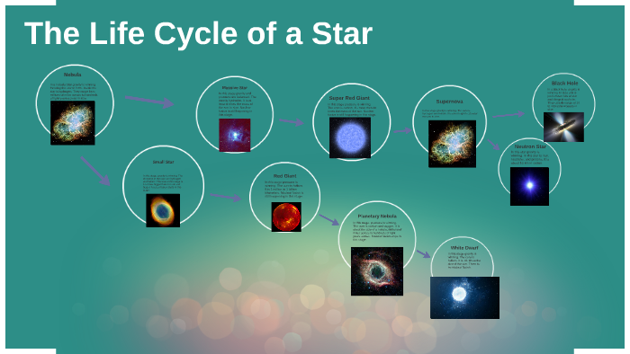 The Life Cycle of a Star by Hannah Woz on Prezi
