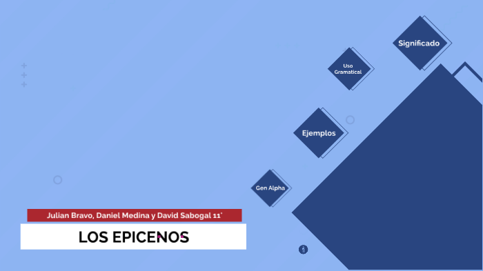 Los Epicenos by David Sabogal on Prezi