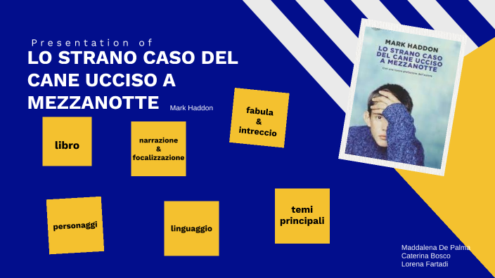 Riassunto Lo Strano Caso Del Cane Ucciso A Mezzanotte lo strano caso del cane ucciso a mezzanotte by Caterina Bosco on Prezi