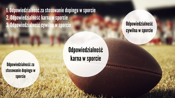 1 Odpowiedzialność Za Stosowanie Dopingu W Sporcie2 Odpowiedzialność Karna W Sporcie 3 6067