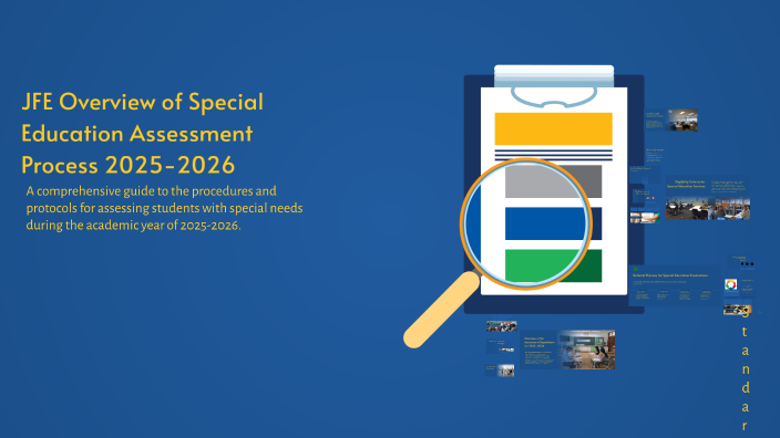 Overview of Special Education Assessment Process 2024-2025 by Claudia ...