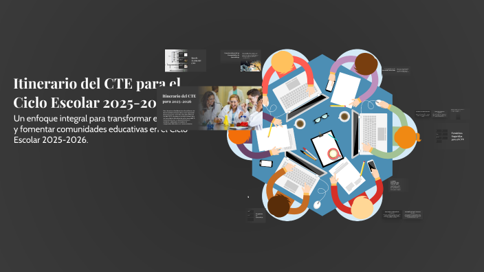 Itinerario del CTE para el Ciclo Escolar 2025-2026 by Romeo Ramos ...