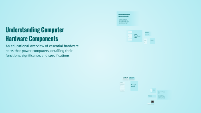 Understanding Computer Hardware Components by Make You on Prezi