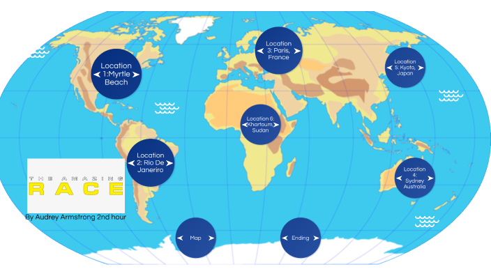 The Amazing Race by Audrey Armstrong on Prezi