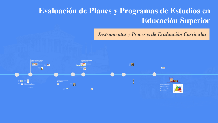 Evaluación de Planes y Programas de Estudios en Educación Superior by ...