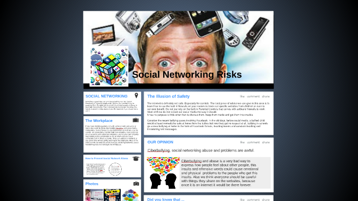 Social Networking Risks by Mafe Jimenez on Prezi
