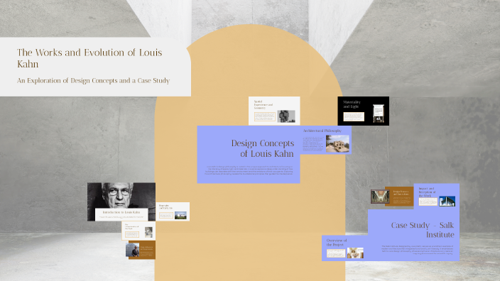 The Works and Evolution of Louis Kahn by LT Reddy on Prezi
