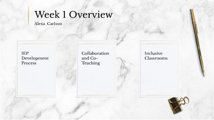 Week 1 Concept Map by Alexa Carlson on Prezi