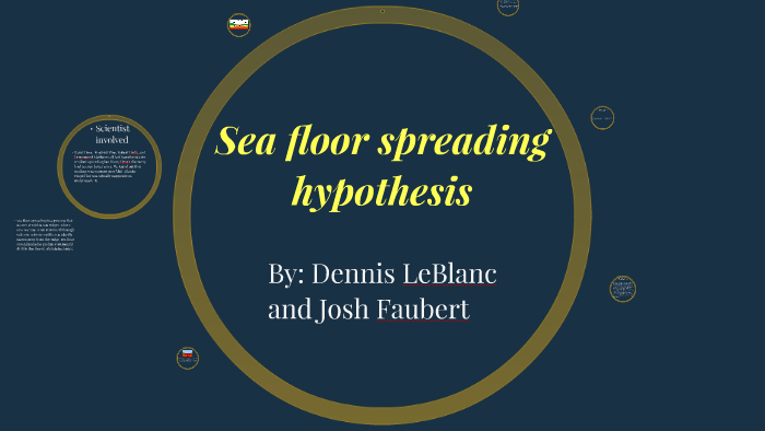 Sea Floor Spreading By Dennis Leblanc On Prezi