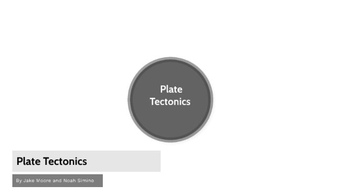 Plate Tectonics by Jake Moore on Prezi