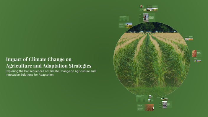 Impact of Climate Change on Agriculture and Adaptation Strategies by ...