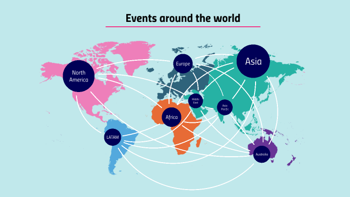 Events around the world by Emma Ritter on Prezi
