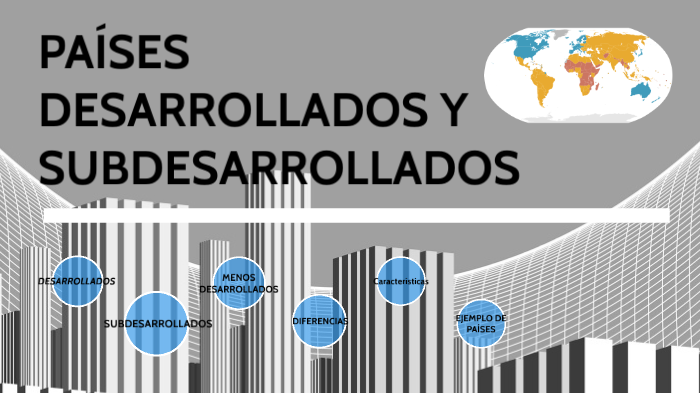 PAÍSES DESARROLLADOS Y SUBDESARROLLADOS by Génesis González on Prezi