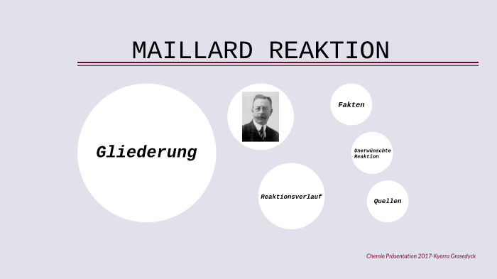 He made important contributions to the study of kidney disorders. Louis Camille Maillard : Maillard Reaktion By Kyerra Grasedyck