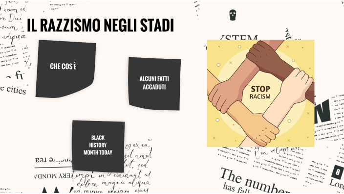 Il razzismo negli stadi by Gabriele Ungaro on Prezi