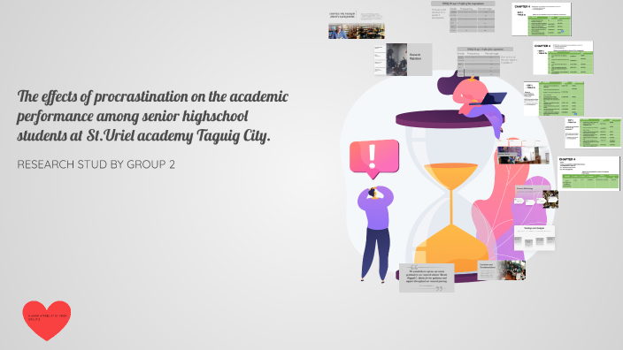 The Effects of Procrastination on Academic Performance Among Senior ...