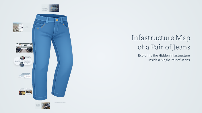 Infastructure Map of a Pair of Jeans by Lane McCarthy on Prezi