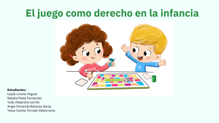 El juego como derecho en la infancia. by natalia fernandez on Prezi