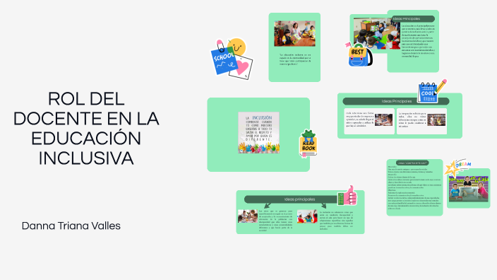 ROL DEL DOCENTE EN LA EDUCACIÓN INCLUSIVA by Danna Triana on Prezi