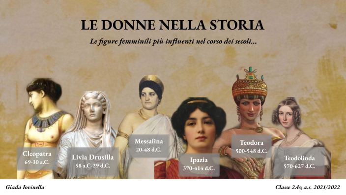 Le donne nella storia by Giada Iovinella on Prezi