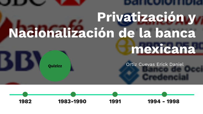 Privatización y Nacionalización de la banca mexicana by Erick Ortiz