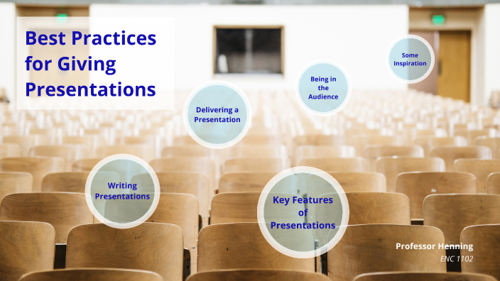 Updated Best Practices for Giving Presentations by Laura Henning on Prezi