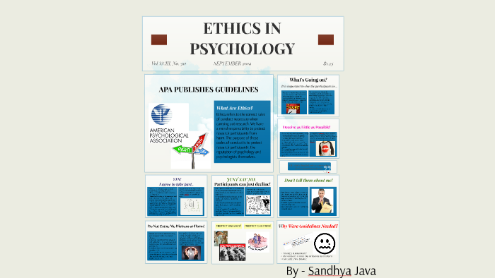 Ethics in Psychology Research by sandhya java on Prezi