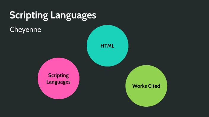 Cheyenne Brennan - Scripting Languages by Cheyenne CB9095