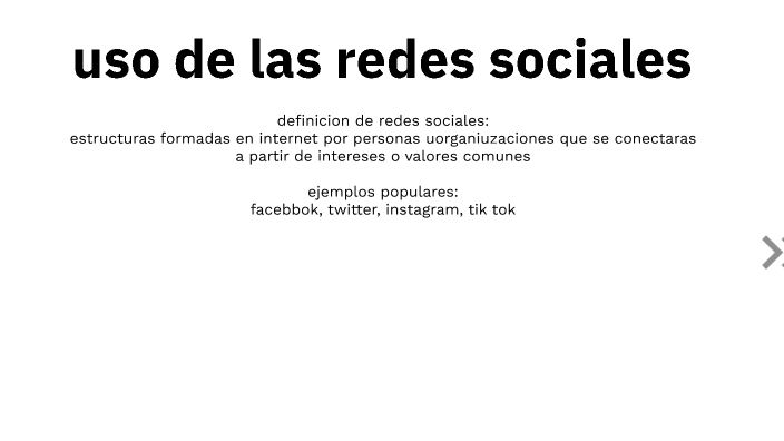 uso de las redes sociales by kamila carrillo on Prezi