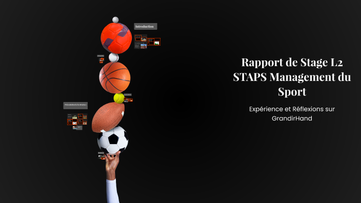 Stage Staps Rapport de Stage L2 STAPS Management du Sport by Aymen Ait si selmi on ...