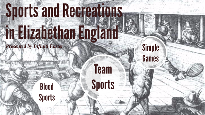 Recreation And Sports In The Elizabethan Era Sports and Recreations in Elizabethan England by Infiniti Foster