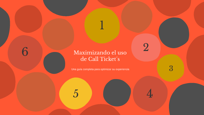 Maximizando el uso de Call Ticket´s by nestor lopez on Prezi