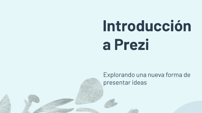 Introducción a Prezi by cristian samuel sandoval vilcherrez on Prezi