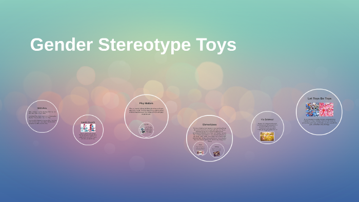 toys gender stereotype essay