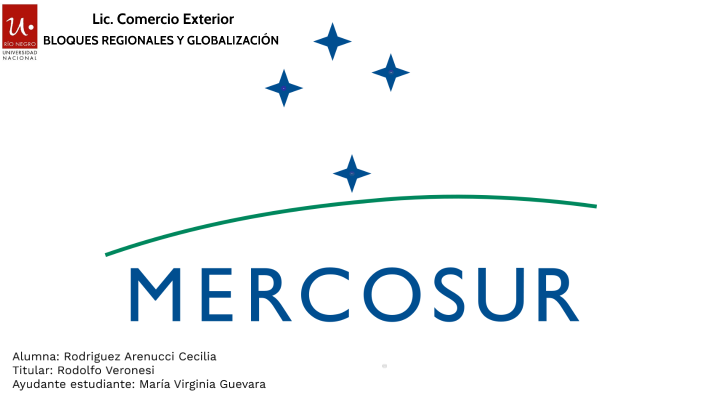 MERCOSUR By Cecilia Arenucci On Prezi