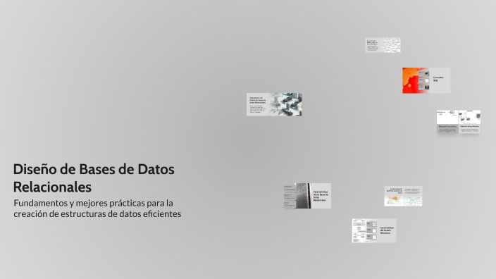 Diseño de Bases de Datos Relacionales by Javier Carvajal Barahona on Prezi