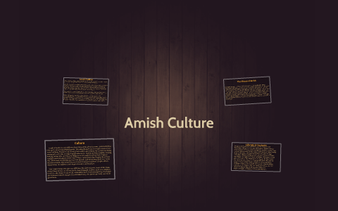 Amish case study picture