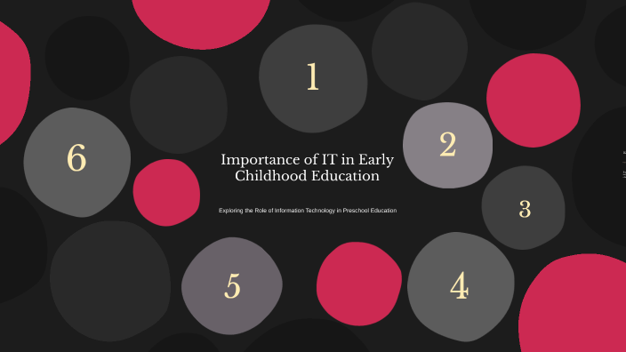 Importance of IT in Early Childhood Education by Eglė Rastapkevičienė ...