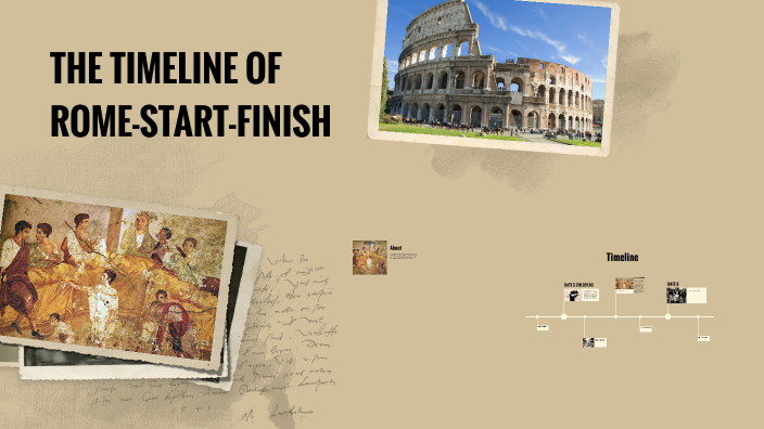 THE TIMELINE OF ROME-START-FINISH by Darryn Johnson on Prezi