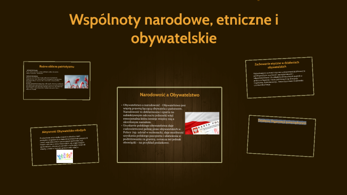 Wspólnoty narodowe, etniczne i obywatelskie by Piotr Brewczyński on Prezi