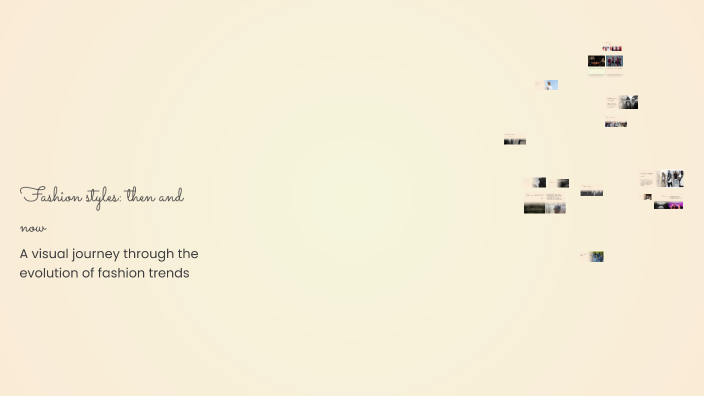 Fashion styles: then and now by Shrouk Mohamed on Prezi