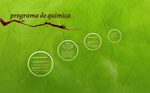 programa de quimica by jennifer andrea alvarez yepes on Prezi