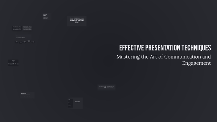 Effective Presentation Techniques by AHAMEFULA VICTOR on Prezi