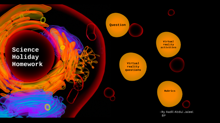 Science Holiday Homework By dil Abdul Jaleel