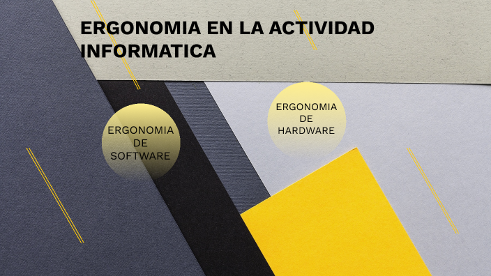 ERGONOMIA EN LA ACTIVIDAD INFORMATICA By Axell Sya