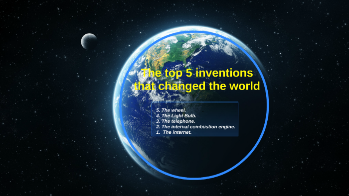 The top 5 inventions that changed the world by sofia llano on Prezi